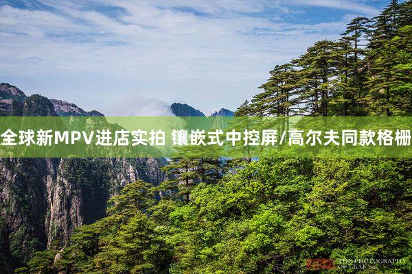 全球新MPV进店实拍 镶嵌式中控屏/高尔夫同款格栅